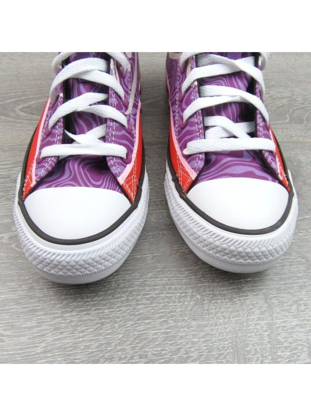 Converse x Wonka CTAS HI Women's Size 8 Pixel Purple White Sneakers NEW - Picture 5 of 14